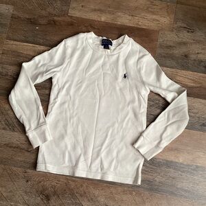Polo Ralph Lauren White Long Sleeve Shirt